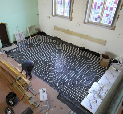OMNIE UFH Systems selected for Porthcawl Church renaissance