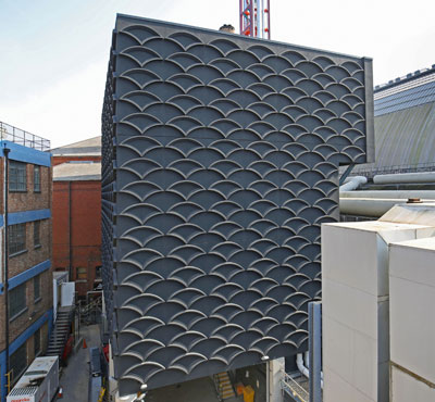 Sto creates protective shell for Olympia London’s new energy centre